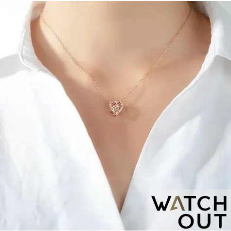 スワロフスキー Sparkling Dance Heart ネックレス　ハート型 スワロフスキー置物・アクセサリー専門店 ☆プラネタリウム☆