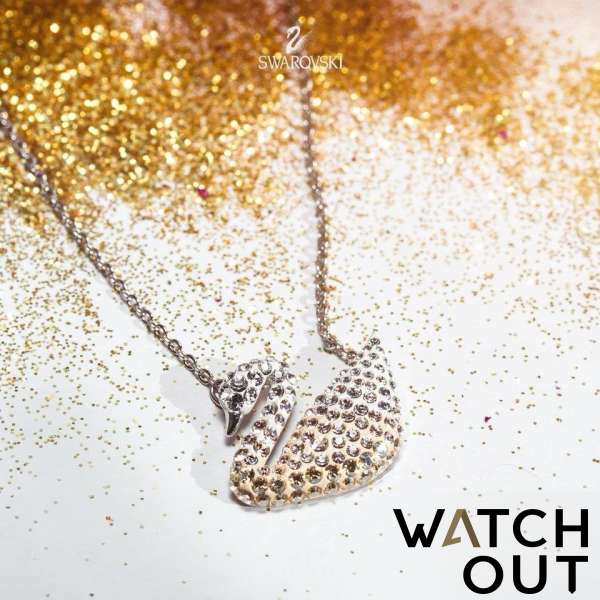 SWAROVSKI ネックレス 5215034 シルバー Buy Swarovski 5215034 SWAN Necklace - WATCHOUT