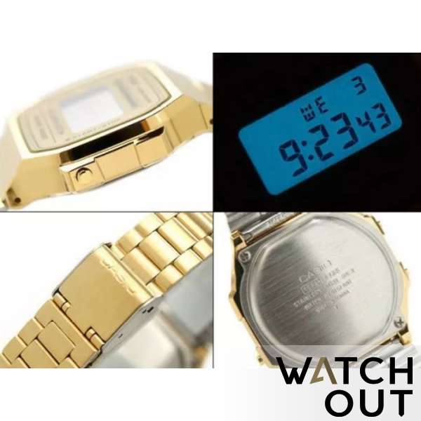 ★送・関税込★ CASIO A-168WG-9B デジタル ゴールド VINTAGE A168WG-9VT | Vintage Gold and Silver Metal Watch | CASIO