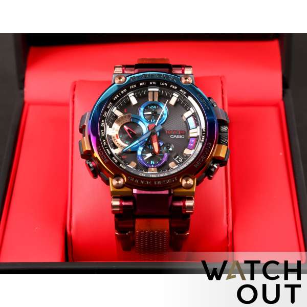 Buy CASIO G-Shock #MTG-B1000VL-4A 『火山雷主題限量錶款』 - WATCHOUT