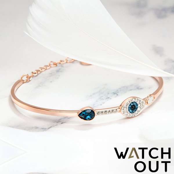 Buy Swarovski 5171991 SYMBOLIC Evil Eye Bangle WATCHOUT