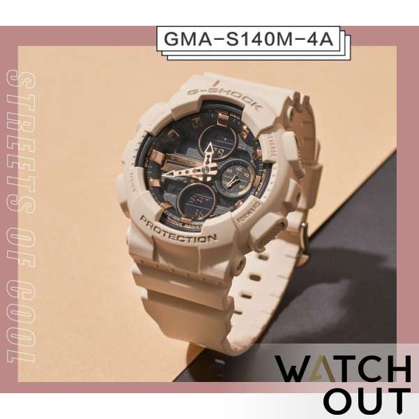 Buy CASIO G-Shock #GMA-S140M-4A - WATCHOUT