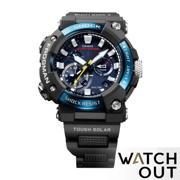 美品　CASIO G-SHOCK FROGMAN GWF-A1000-1AJF Casio Frogman Analogue GWF-A1000-1A4JF Watch | Bluetooth Red
