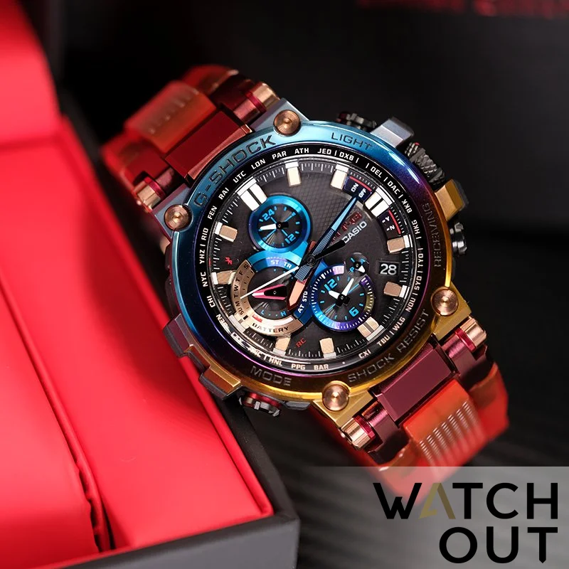 Buy CASIO G-Shock #MTG-B1000VL-4A 『火山雷主題限量錶款』 - WATCHOUT