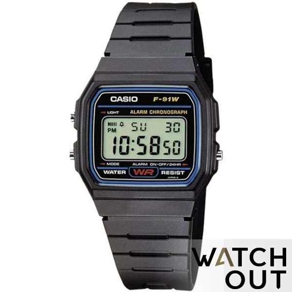 CASIO Youth #F-91W-1