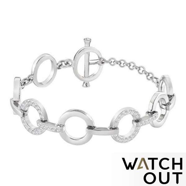 SWAROVSKI Circle Clear Crystal Bracelet 678223