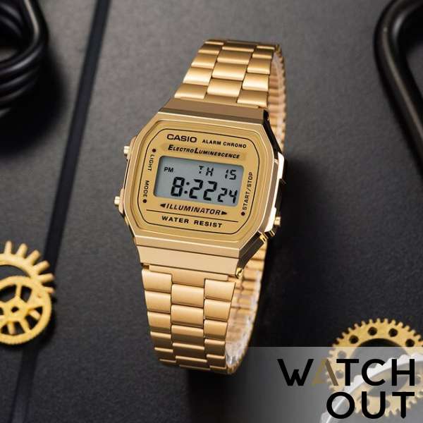 CASIO Vintage #A-168WG-9W
