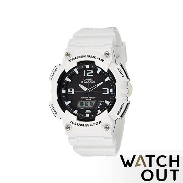 CASIO #AQ-S810WC-7A Analog-Digital Combination solar