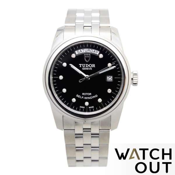 TUDOR GLAMOUR DATE #5600068060 W (Black 10RBR)
