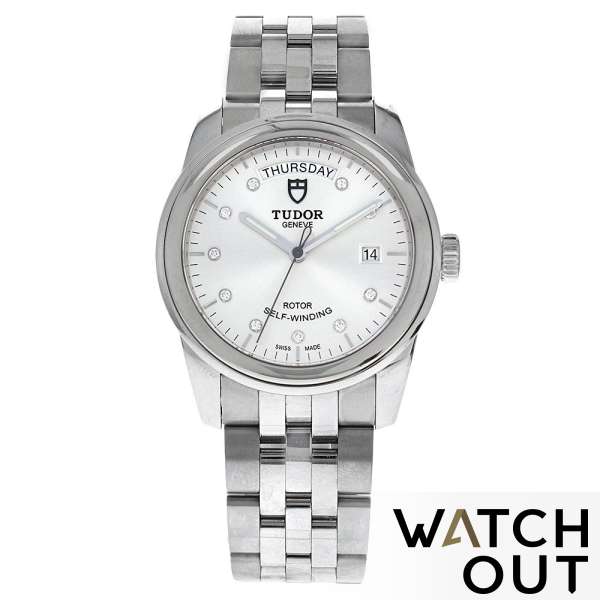 TUDOR GLAMOUR DATE #556000/68060 W (Silver 10RBR)