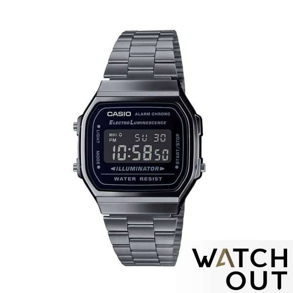 CASIO Vintage #A168WEGG-1B