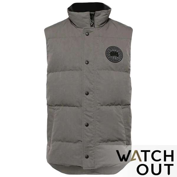 Canada Goose # 2081MB 811 S Garson Vest Black Label(Gray)
