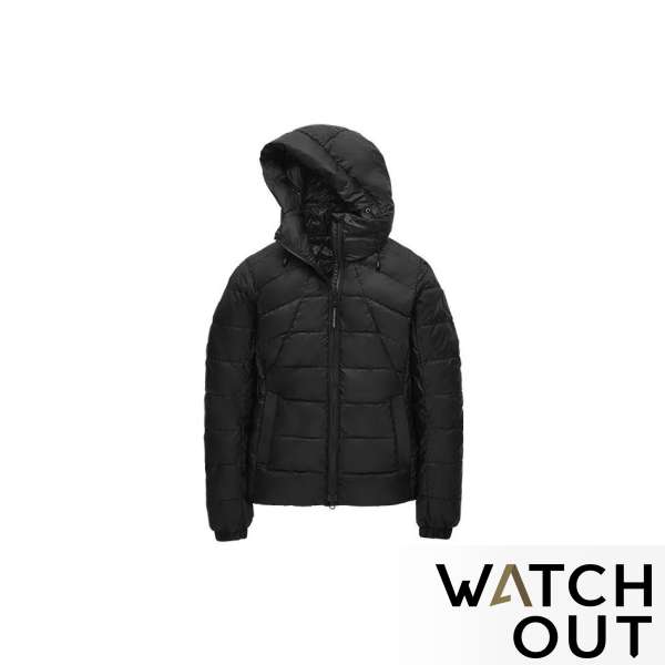 Canada Goose # 2220LB 61 S Abbott Hooded Down Jacket(BLACK)