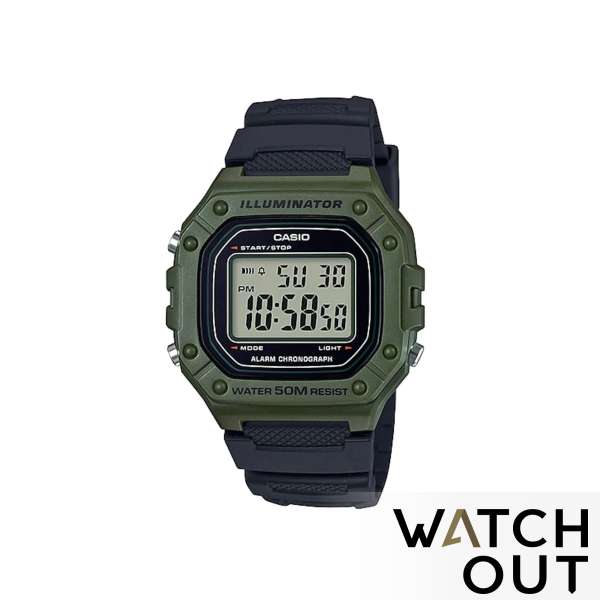 CASIO Illuminator #W-218H-3A