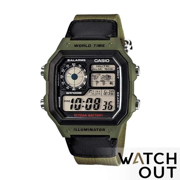 CASIO General #AE-1200WHB-3B