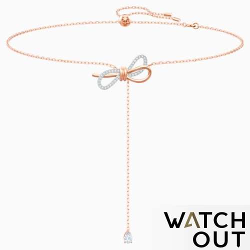 Swarovski 5447082 LIFELONG BOW Y NECKLACE