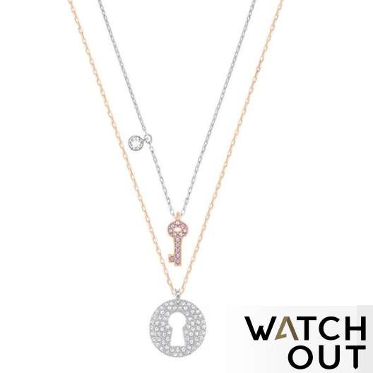 Swarovski 5272240 Crystal Wishes Key Pendant Set