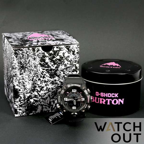 CASIO G-Shock - Mudmaster #GG-B100BTN-1A 『Burton』聯名錶款