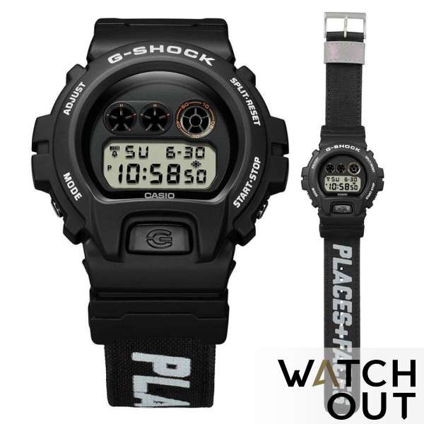 CASIO G-Shock #DW-6900PF-1 『PLACES+FACES』聯乘型號