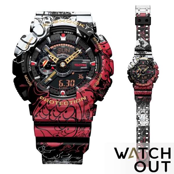 CASIO G-Shock #GA-110JOP-1A4『ONE PIECE | 海賊王』聯乘型號