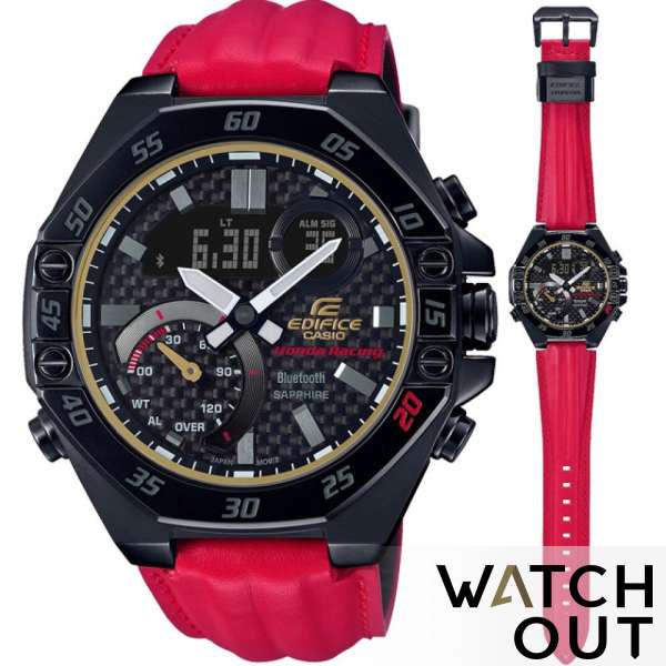 CASIO Edifice #ECB-10HR-1A『Honda Racing』限量聯名錶款