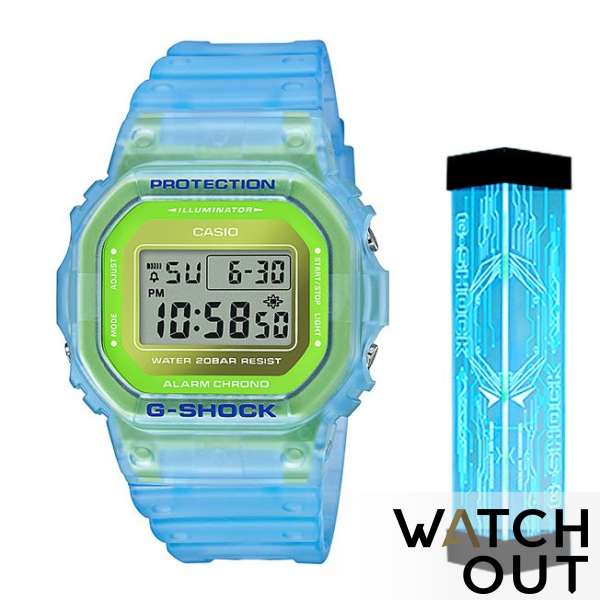 CASIO G-Shock #DW-5600LS-2『冰電之韌主題系列』