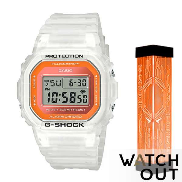 CASIO G-Shock #DW-5600LS-7『冰電之韌主題系列』