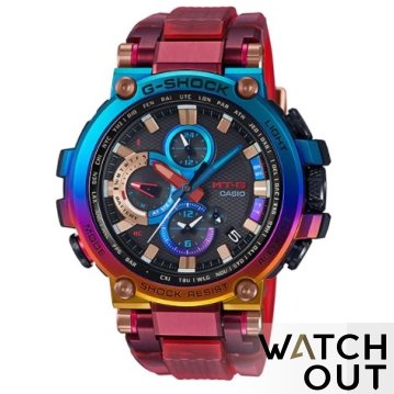 CASIO G-Shock #MTG-B1000VL-4A 『火山雷主題限量錶款』