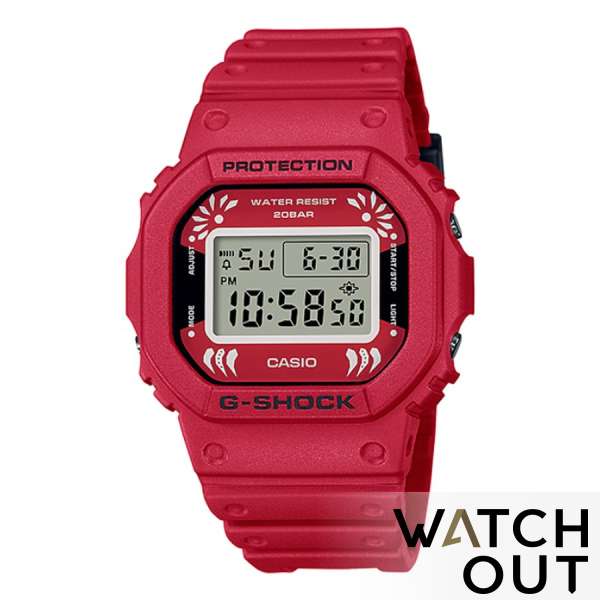 CASIO G-Shock #DW-5600DA-4 『DARUMA達摩系列』
