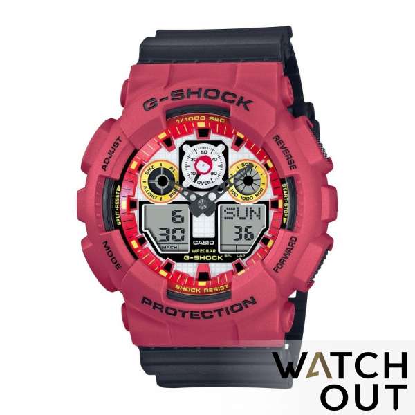 CASIO G-Shock #GA-100DA-4A 『DARUMA達摩系列』